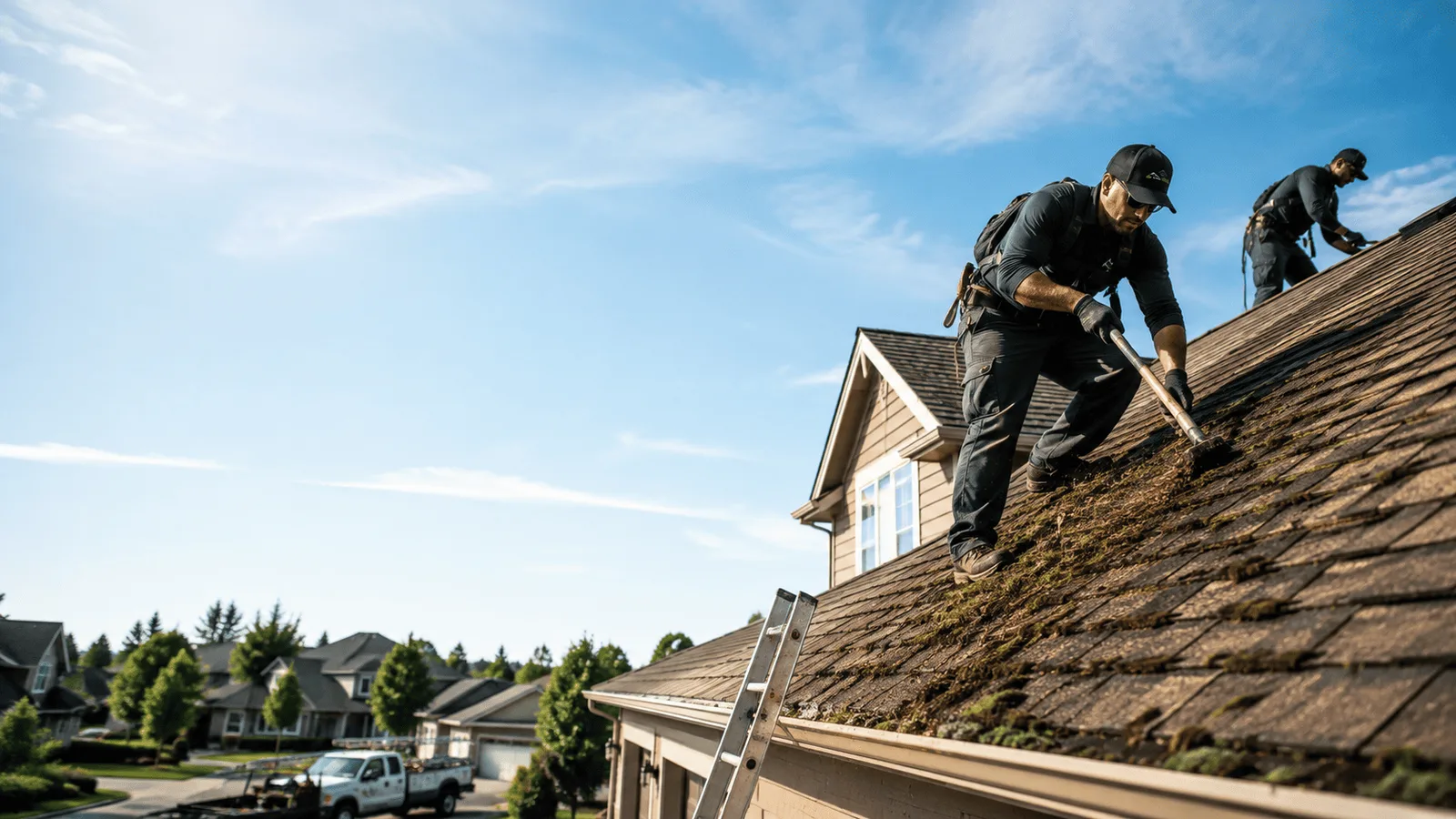 Roof Moss Removal in Simi Valley, CA near me